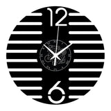 Design Moderno ➤ Orologio in Vinile da Parete Astratto