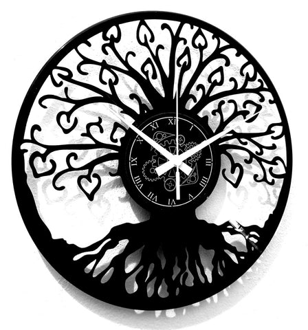 Albero della Vita ➤ Orologio in Vinile da Parete