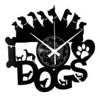 Cani Dogs ➤ Orologio in Vinile da Parete - Animali Domestici Cane #2