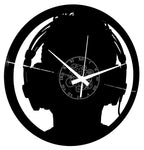 Cuffie Musica  ➤ Orologio in Vinile da Parete Deejay Dj