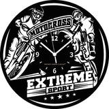 MOTOCROSS ➤ Orologio da Parete - Enduro Moto Motocicletta Sport MX