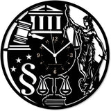 Avvocato ➤ Orologio da Parete - Studio Legale Notaio Law Justice Idea Regalo