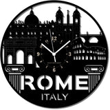 Roma ➤ Orologio da Parete Città Monumenti Agenzia di Viaggi Idea Regalo