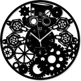 Steampunk ➤ Orologio da Parete - Industrial Gothic Ingranaggi