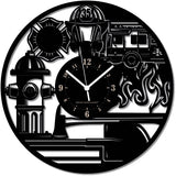 Vigili Del Fuoco ➤ Orologio da Parete - FIREFIGHTER - Idea Regalo