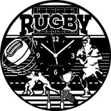 Rugby ➤ Orologio da Parete Sport Squadra Giocatore Idea Regalo Sportivo