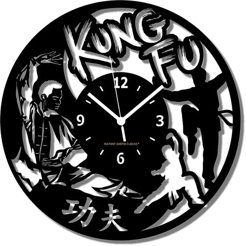 KUNG FU ➤ Orologio da Parete - Arti Marziali Sport Lotta