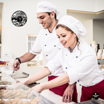 FORNAIO ➤ Orologio da Parete in Legno Pasticceria Forno Pane Bakery Idea Regalo