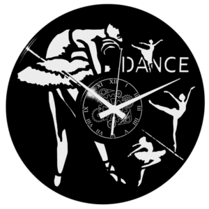 Ballerine ➤ Orologio in Vinile da Parete