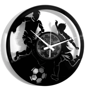 Calcio ➤ Orologio in Vinile da Parete