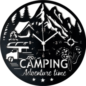 Camping ➤ Orologio da Parete