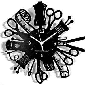 Cucire Ricamare ➤ Orologio da Parete - Cucito Sarta Sewing Uncinetto