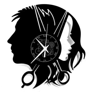 OROLOGIO DA PARETE PARRUCCHIERE UOMO DONNA BARBER SHOP