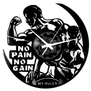 Palestra Fitness #3 ➤ Orologio in Vinile da Parete