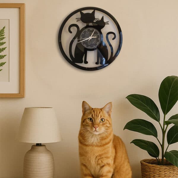 Coppia di gatti #2 - Galleria - Instakt Karma Clocks