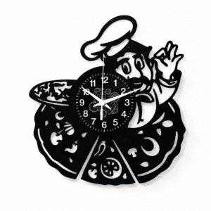 Pizza Pizzaiolo - Orologio da parete in Vinile
